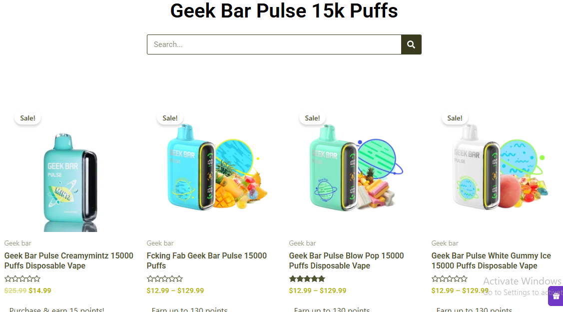 geek bar pulse