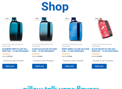 pillowtalk vape