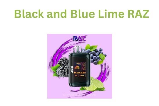 Black and Blue Lime RAZ